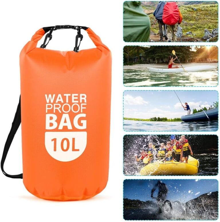 Waterproof Dry Bag 10L – Çantë Rezistente ndaj Ujit për Outdoor & Sporte Ujore