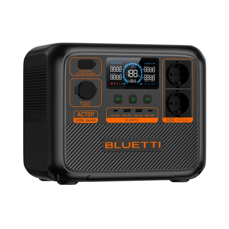 🔋 BLUETTI AC70P – Portable Power Station (1000W / 864Wh) thumbnail 4