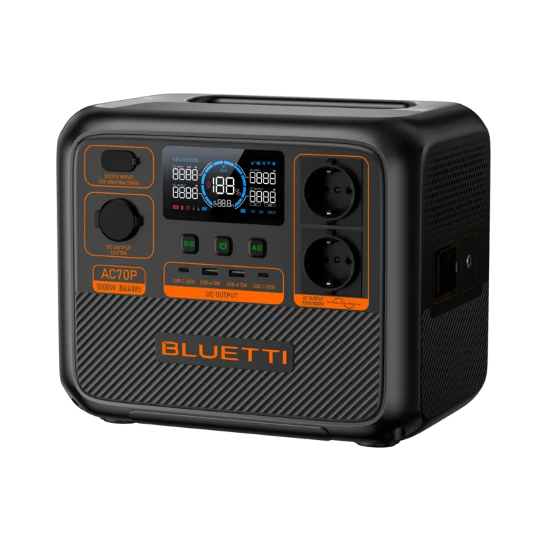 🔋 BLUETTI AC70P – Portable Power Station (1000W / 864Wh) thumbnail 3