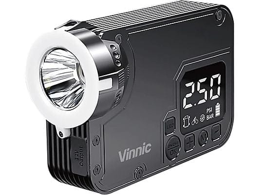 Kompresor Ajri Portativ & Jump Starter Vinnic 3-në-1 thumbnail 6