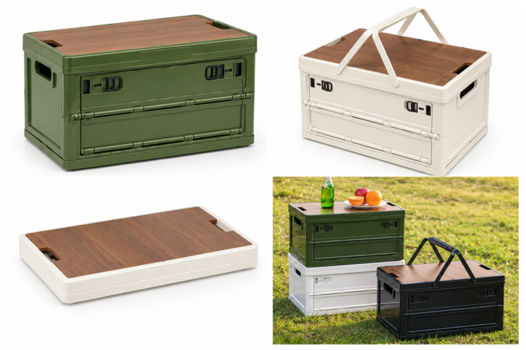 Kuti plastike e paloseshme Outdoor Folding Storage Box 55L – Model FX-9334