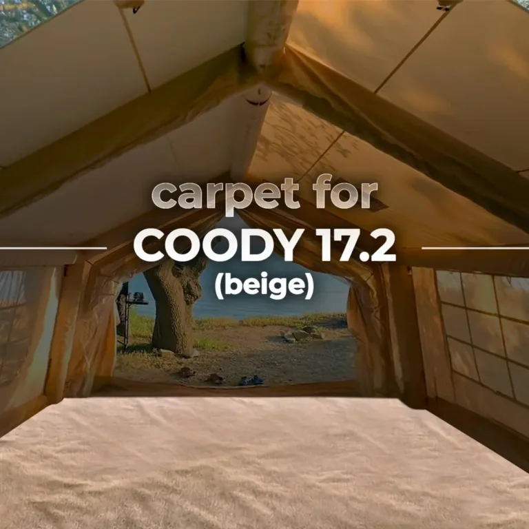 Coody Carpet – Qilim i personalizuar për Coody Familia AirTent 17.2 (Beige) thumbnail 6