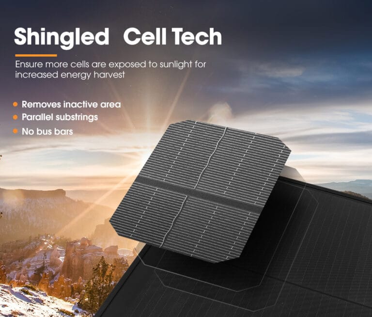 SAN HIMA 120W Shingled Solar Panel thumbnail 6