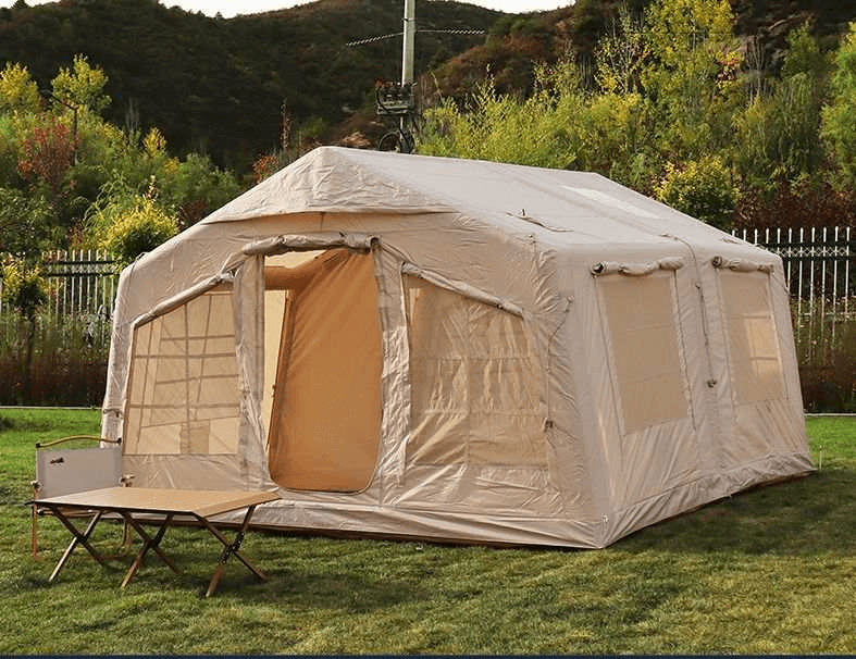 Tendë Kampingu Inflatable Familjare 17.2 m² – Chanodug FX-2138 (Beige) thumbnail 3