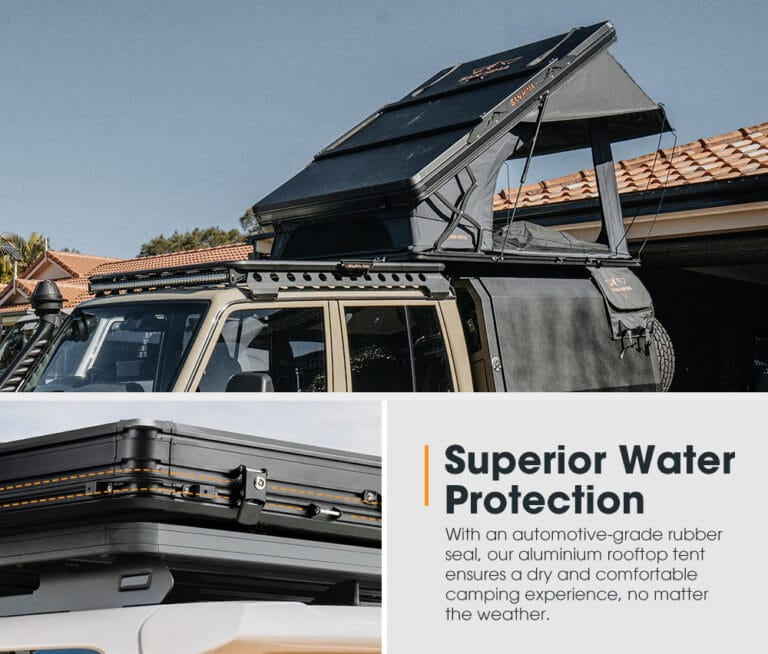 San Hima RTT-UP Hard Shell Rooftop Tent/ Cader siper makines thumbnail 6