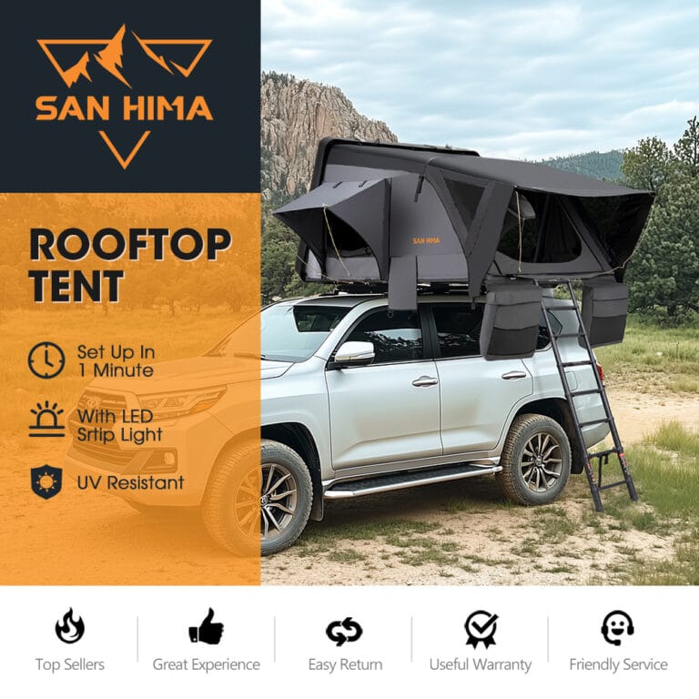 San Hima Rooftop Tent Hard Shell SH-RTT- ABS01/ cader siper makines thumbnail 2