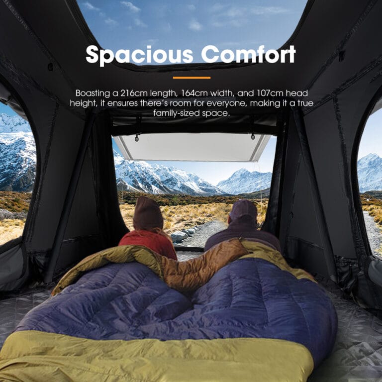 San Hima Rooftop Tent Hard Shell SH-RTT- ABS01/ cader siper makines thumbnail 6