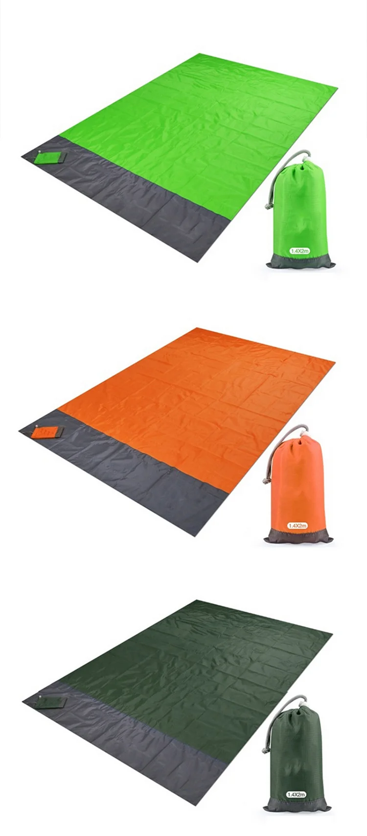 CHANODUG Outdoor Floor Shtrese tapet i holle per kamping FX-8904-1 thumbnail 3
