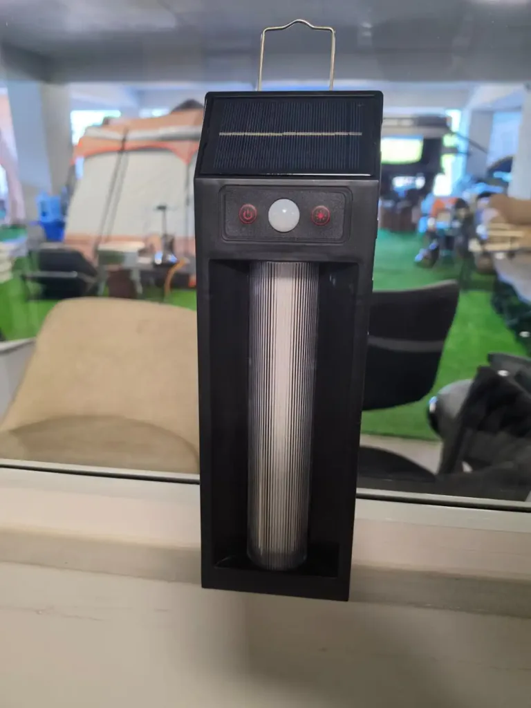 Dritë LED Solare me Sensor Lëvizjeje – Për Kamping, Oborr dhe Emergjenca NK-TW258 thumbnail 3