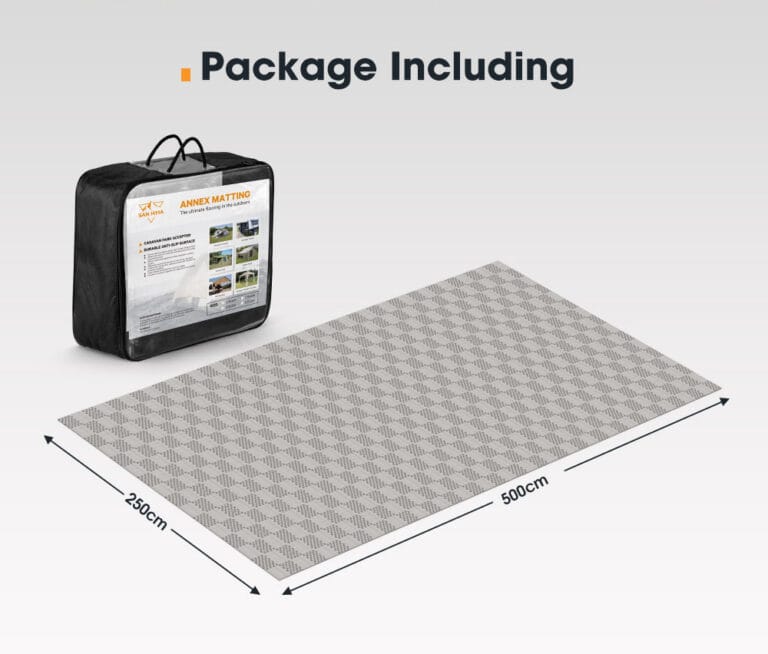 SAN HIMA Annex Matting 2.5M×5M tapet rrjete profesional per kamping thumbnail 2