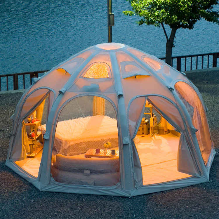 Coody Air Tent AURORA DOME – Tendë Kupolë me Ajër (Glamping Edition) thumbnail 5