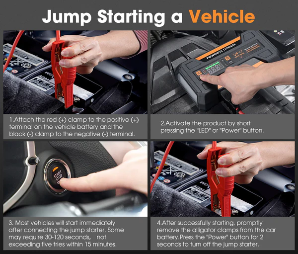 SAN HIMA Jump Starter Multifunksional SH2500JS – 2500A me Kompresor Ajri thumbnail 3