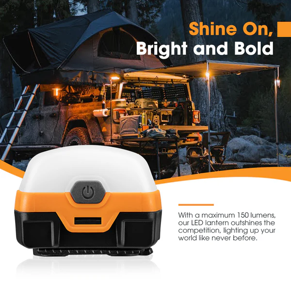 🔦 San Hima Ndricues Dual-LED Universal Lantern – Set 4 Copë (Model LW218-4) thumbnail 6