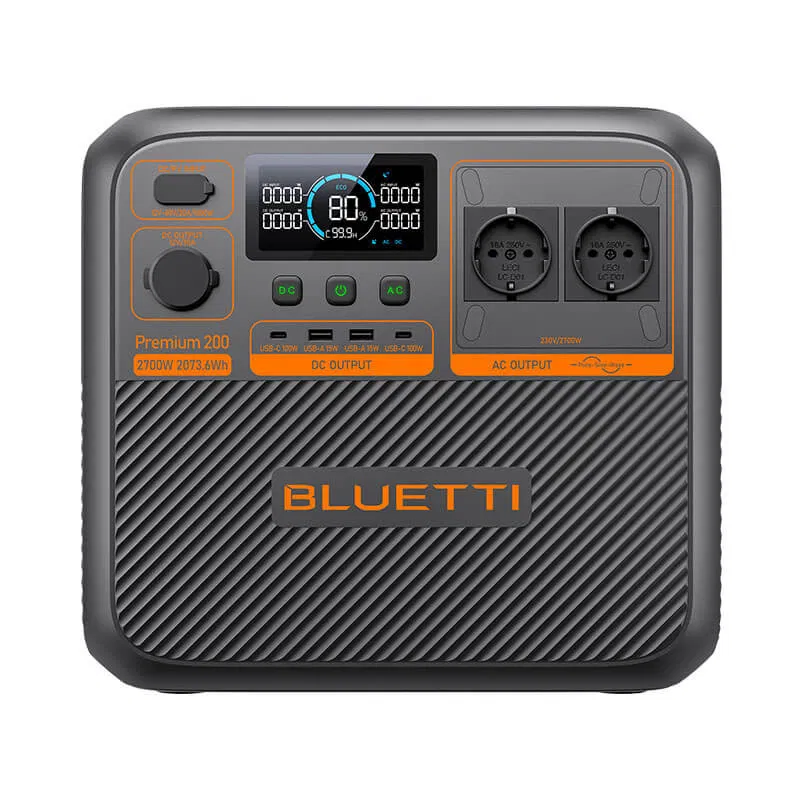 🔋 BLUETTI Premium 200 V2 – Portable Power Station (2700W / 2073.6Wh) thumbnail 3