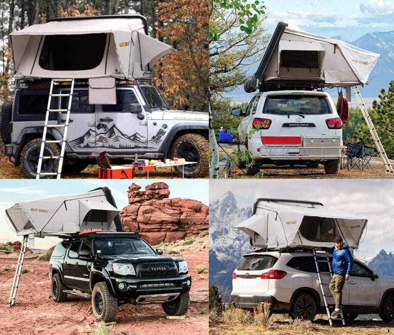 San Hima HS03 Hard Shell Rooftop Tent/ Cader siper makines thumbnail 6