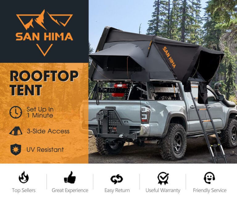 San Hima Rooftop Tent QD-004 / Cader siper makines
