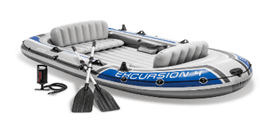 Varkë me Fryrje INTEX Excursion 4 – për 4 Persona