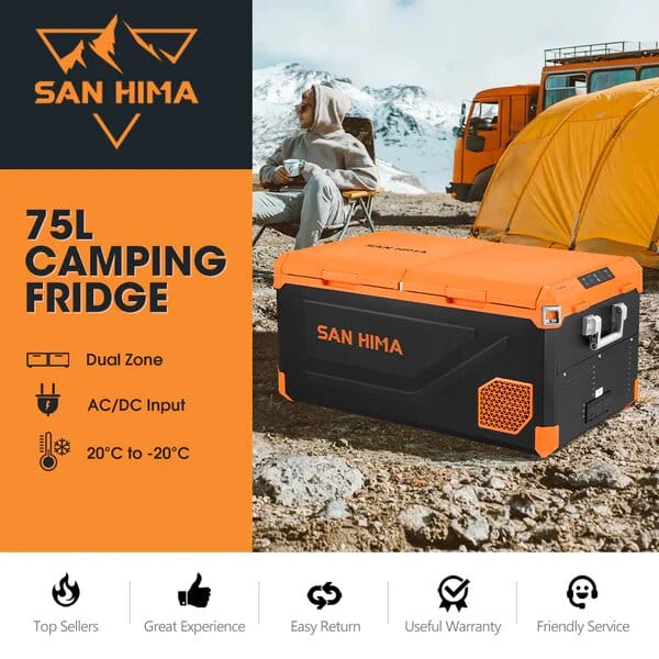 Frigorifer portativ San Hima 75L /Camping Fridge