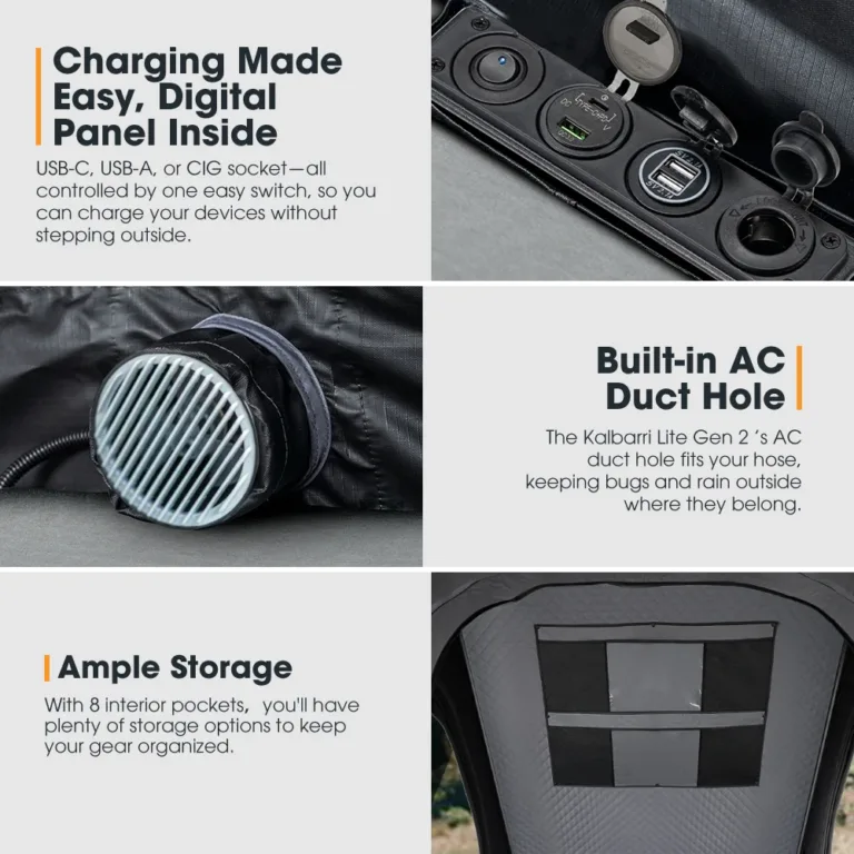 Tendë Sipër Makinës San Hima Kalbarri Lite Gen 2 – Hard Shell (SH-RTT-T-PRO) thumbnail 5